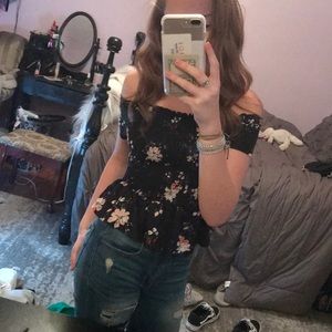 Off the shoulder top